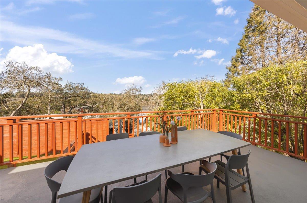 2715 Lafayette Street Soquel, CA 95073 - Photo 34 of 53 a view of a lake from a balcony