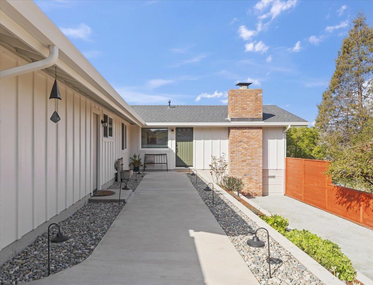 2715 Lafayette Street Soquel, CA 95073 - Photo 41 of 53 a front view of a house with large windows