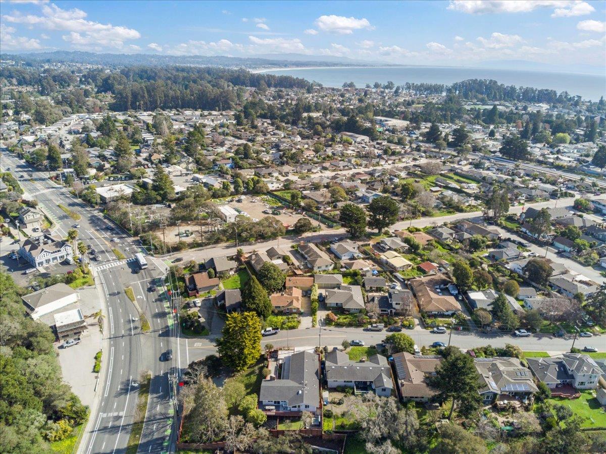 2715 Lafayette Street Soquel, CA 95073 - Photo 51 of 53 an aerial view of a city with lots of residential buildings