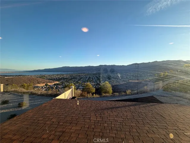 a view of city from balcony