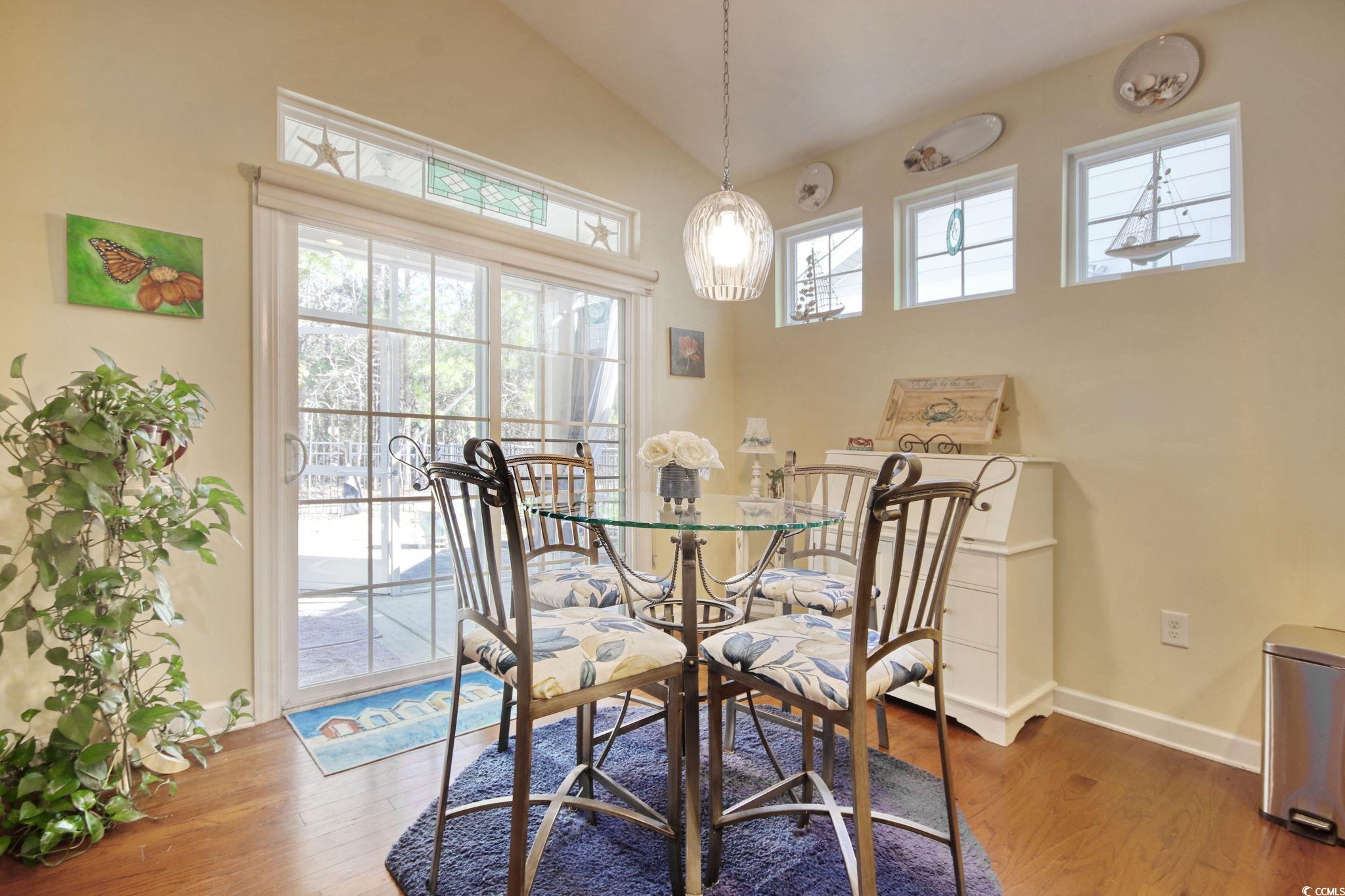 1878 Heritage Loop Myrtle Beach, SC 29577 - Photo 17 of 40 Dining space featuring dark wood-type flooring, a