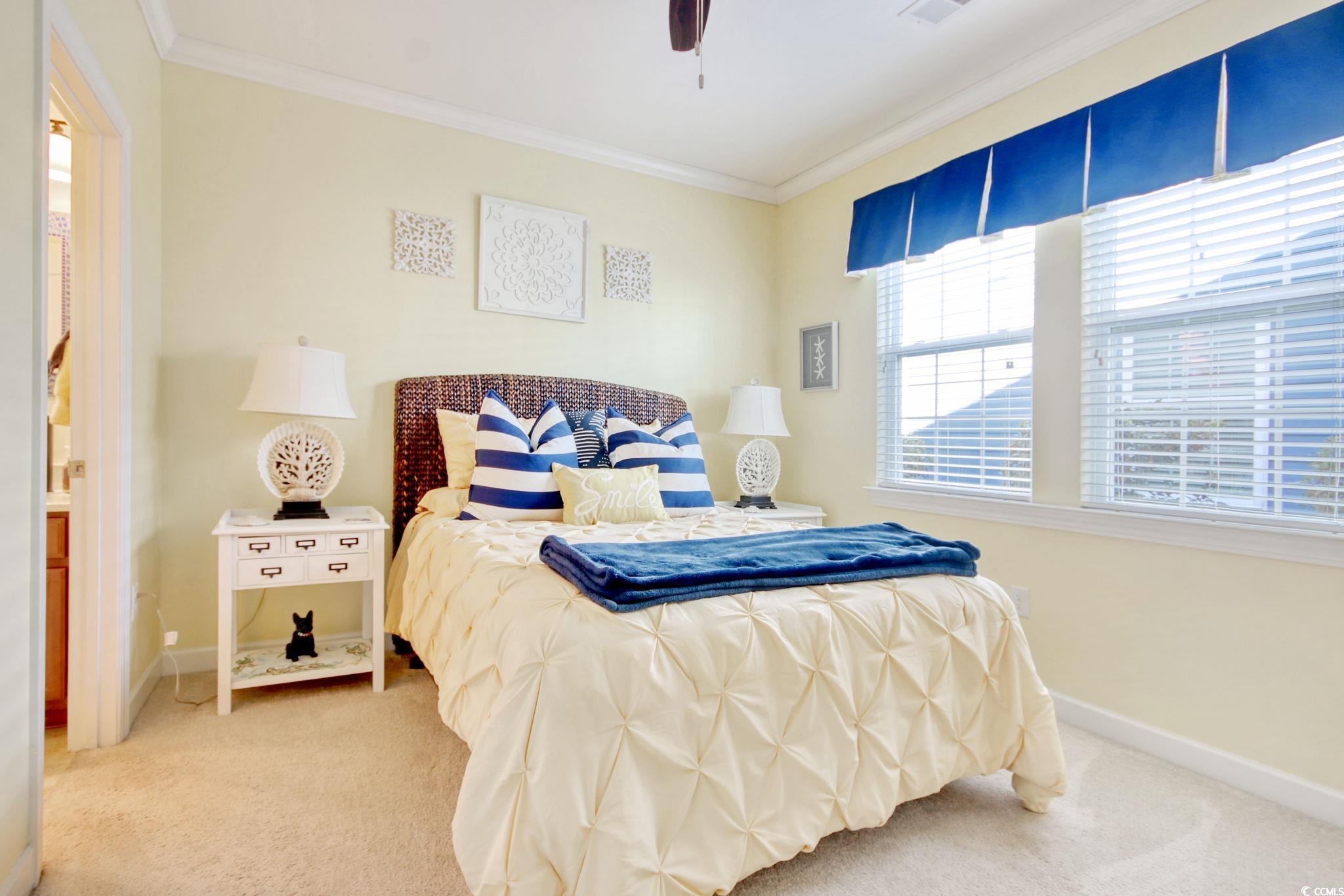 1878 Heritage Loop Myrtle Beach, SC 29577 - Photo 23 of 40 Carpeted bedroom featuring baseboards, a ceiling f