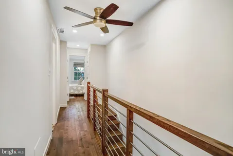 a bedroom with a bed and a cabinets