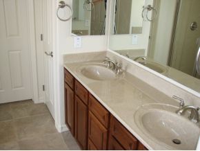 1185 Rusty Nail Road Prescott Valley, AZ 86314 - Photo 7 of 12 a bathroom with a sink and a mirror
