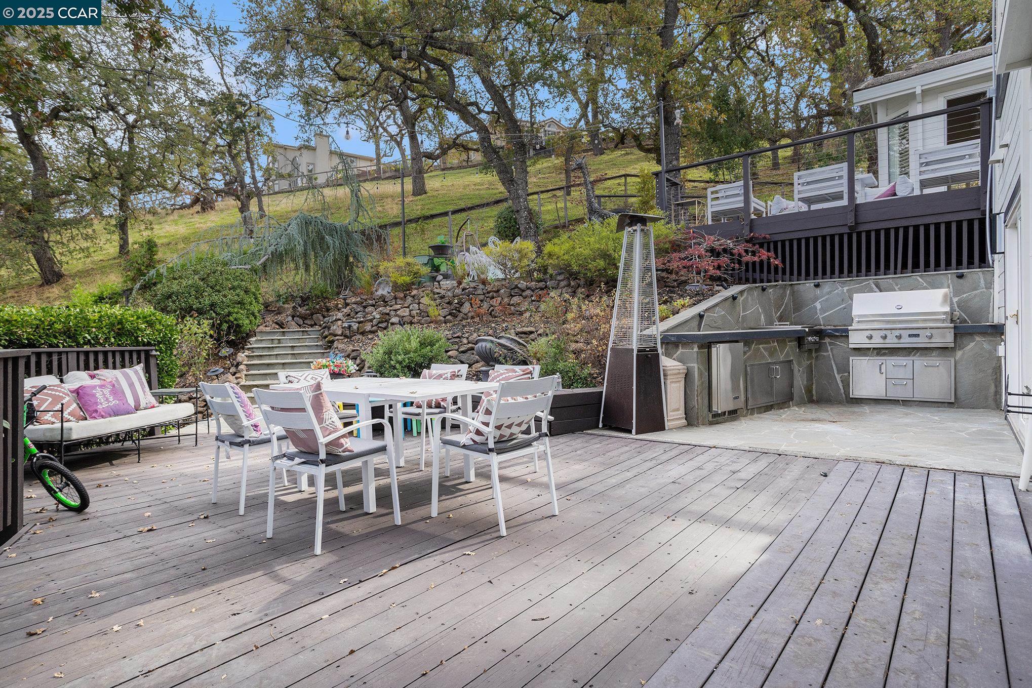 2199 Hidden Pond Road Lafayette, CA 94549 - Photo 33 of 40 a view of a chairs and table on the wooden floor