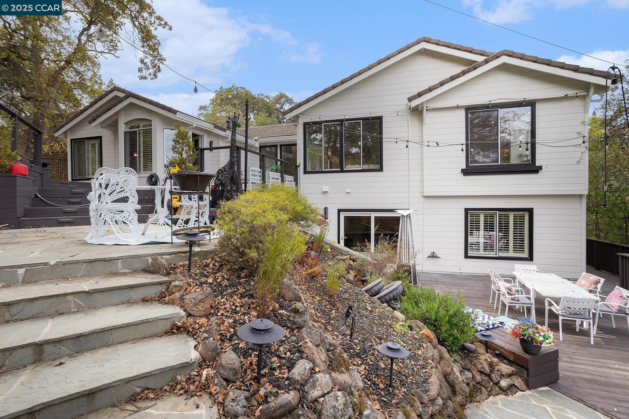 2199 Hidden Pond Road Lafayette, CA 94549 - Photo 35 of 40 a front view of a house with garden