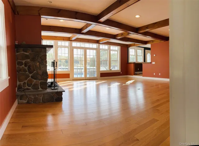 a view of water heater room