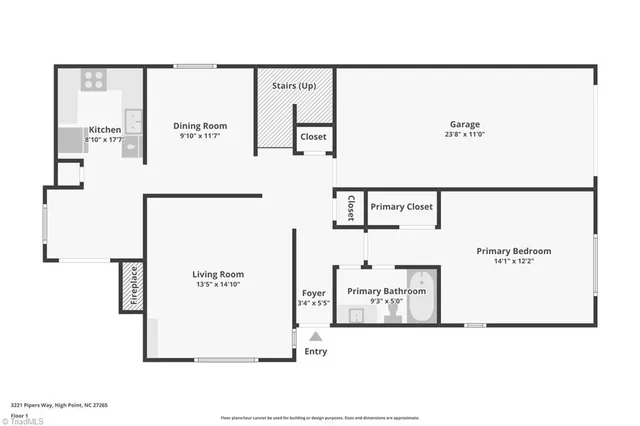 $224,000 | 3221 Pipers Way, High Point, NC 27265