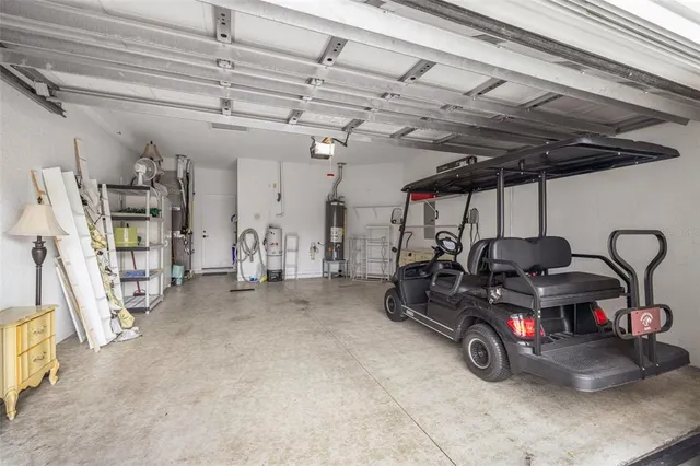 a view of car garage