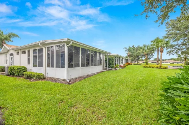 a view of a park both side of a building