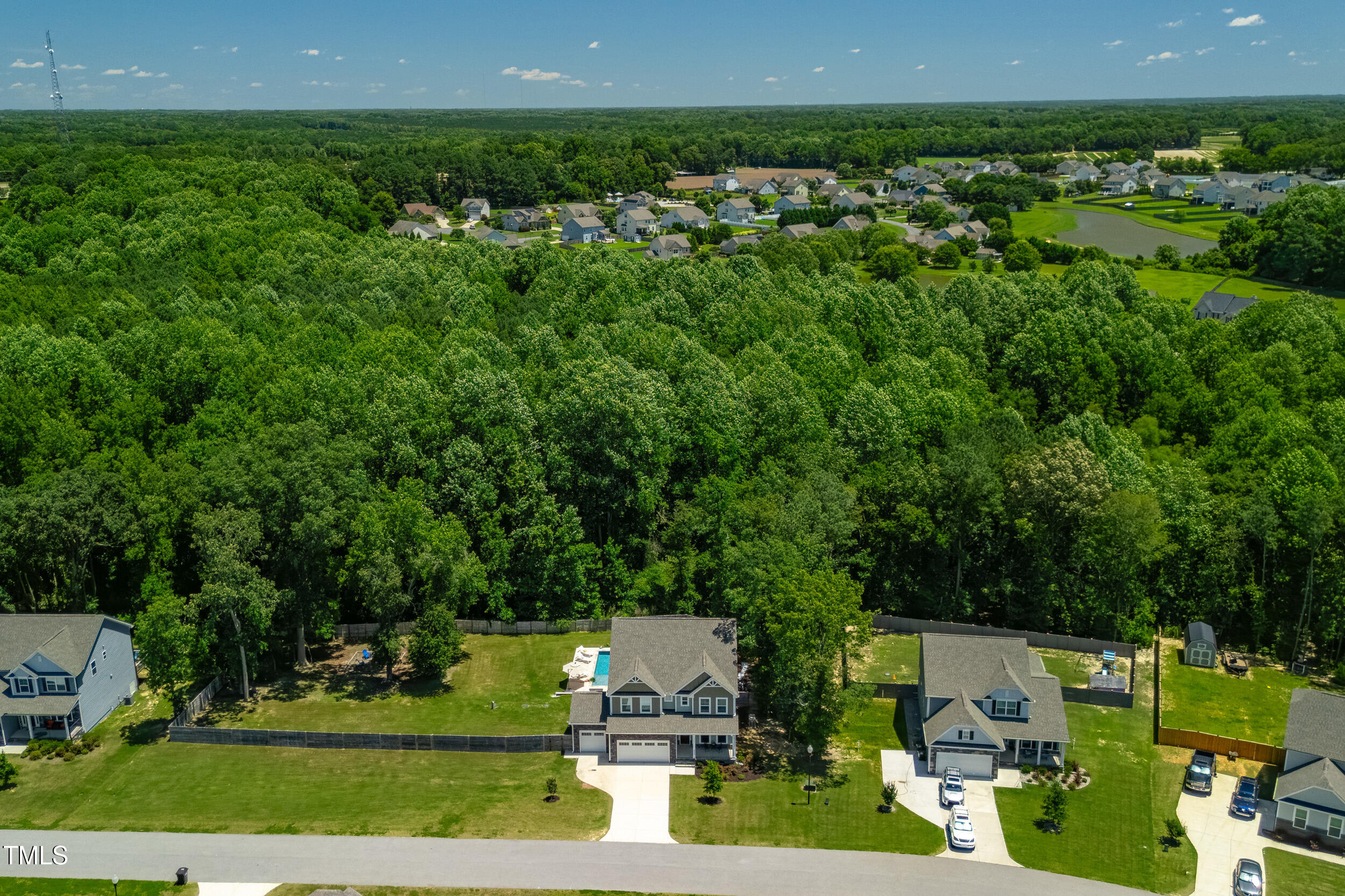 8341 Running Fern Way Willow Spring, NC 27592 - Photo 60 of 73 8341runningfernway-drone-2
