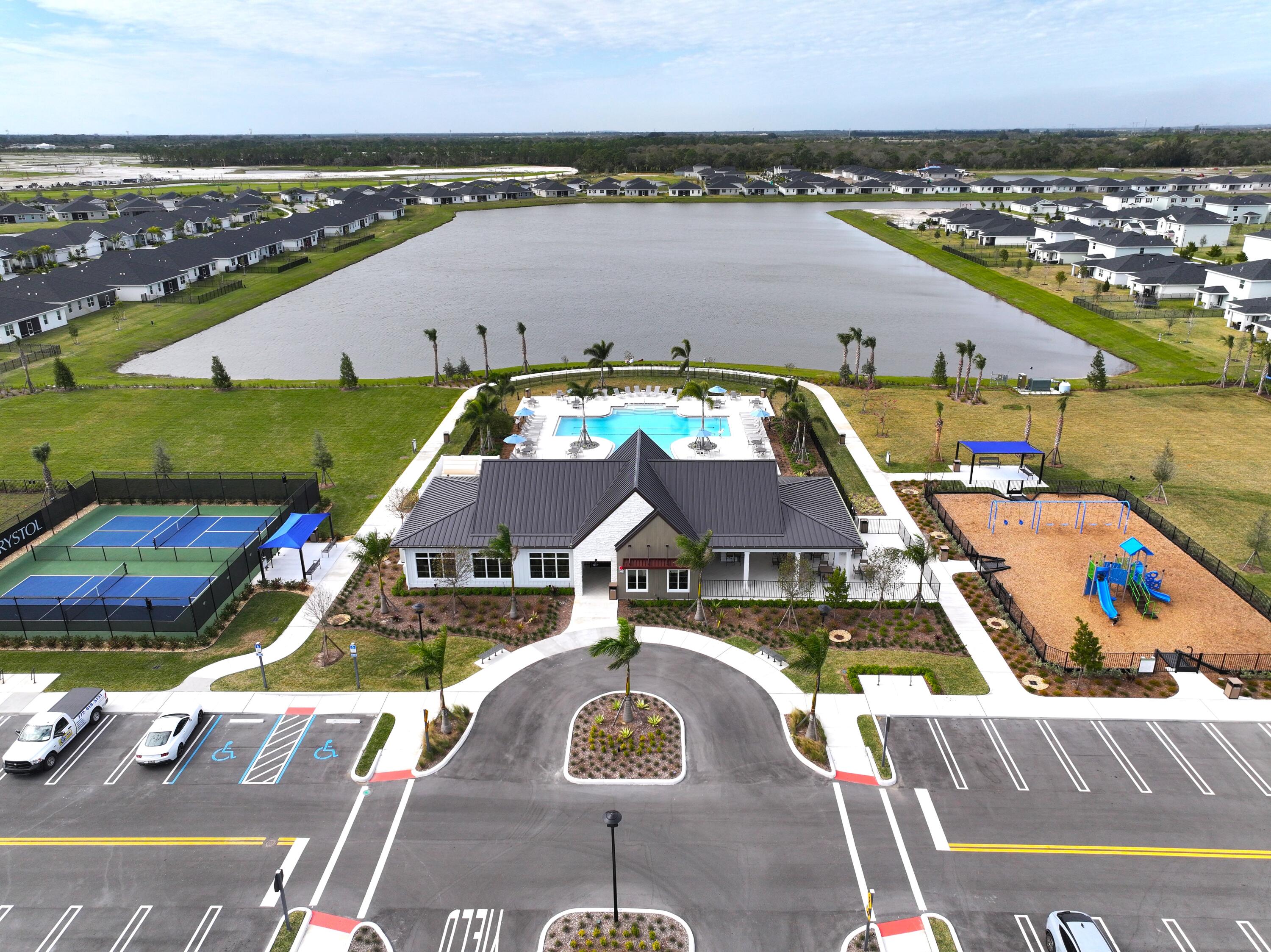 11247 Barnstead Way Port St. Lucie, FL 34987 - Photo 7 of 10 an aerial view of a house