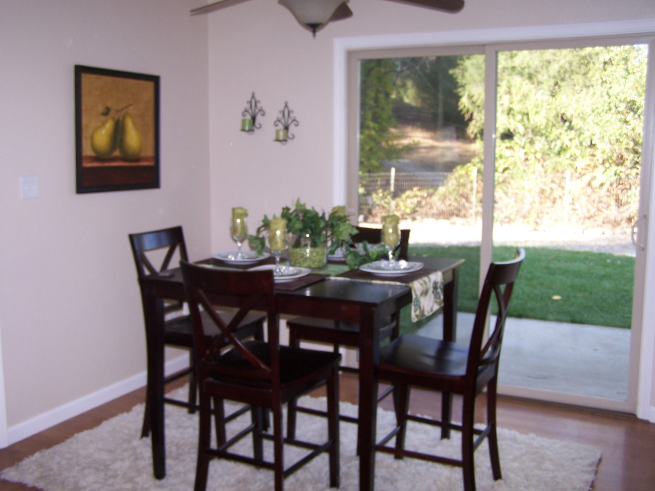 17824 Walker Mine Road Redding, CA 96003 - Photo 5 of 12 a view of a dining room with furniture window and outside view