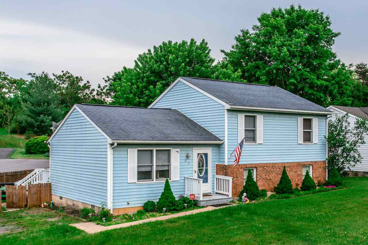 33 Ox Road Waynesboro, VA 22980 - Photo 1 of 17 a aerial view of a house with a yard potted plants and a bench