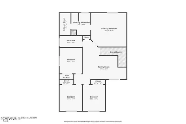 $2,105 | 11418 West Austin Thomas Drive, Surprise, AZ 85378