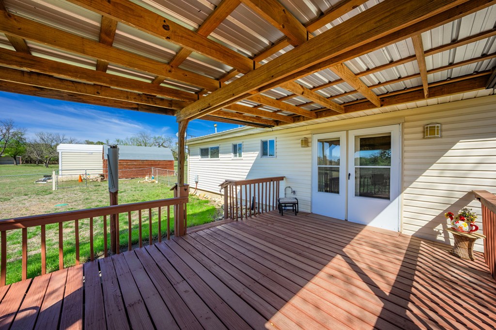 4317 Highway 173 Bandera, TX 78003 - Photo 18 of 35 a view of a roof deck