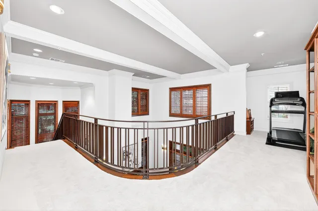 a view of livingroom with furniture and windows