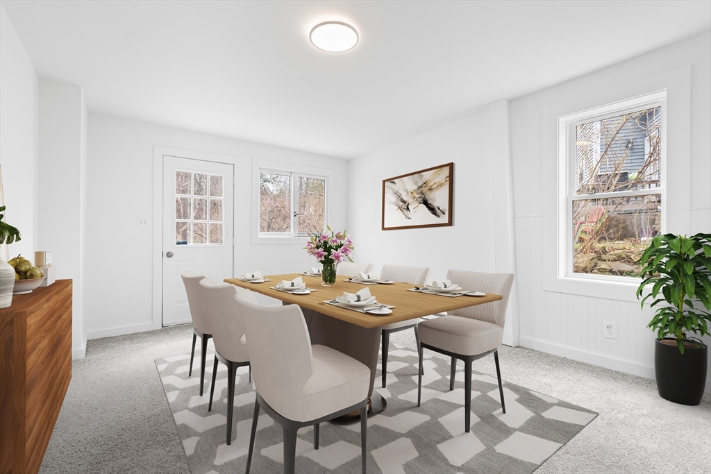 528 Walker Street Lenox, MA 01242 - Photo 3 of 13 a view of a dining room with furniture and window