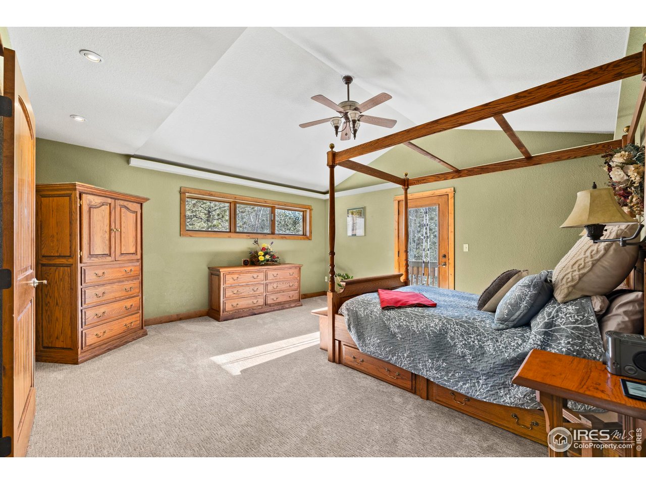 952 Skinner Gulch Road Loveland, CO 80537 - Photo 16 of 43 Primary Suite with Balcony