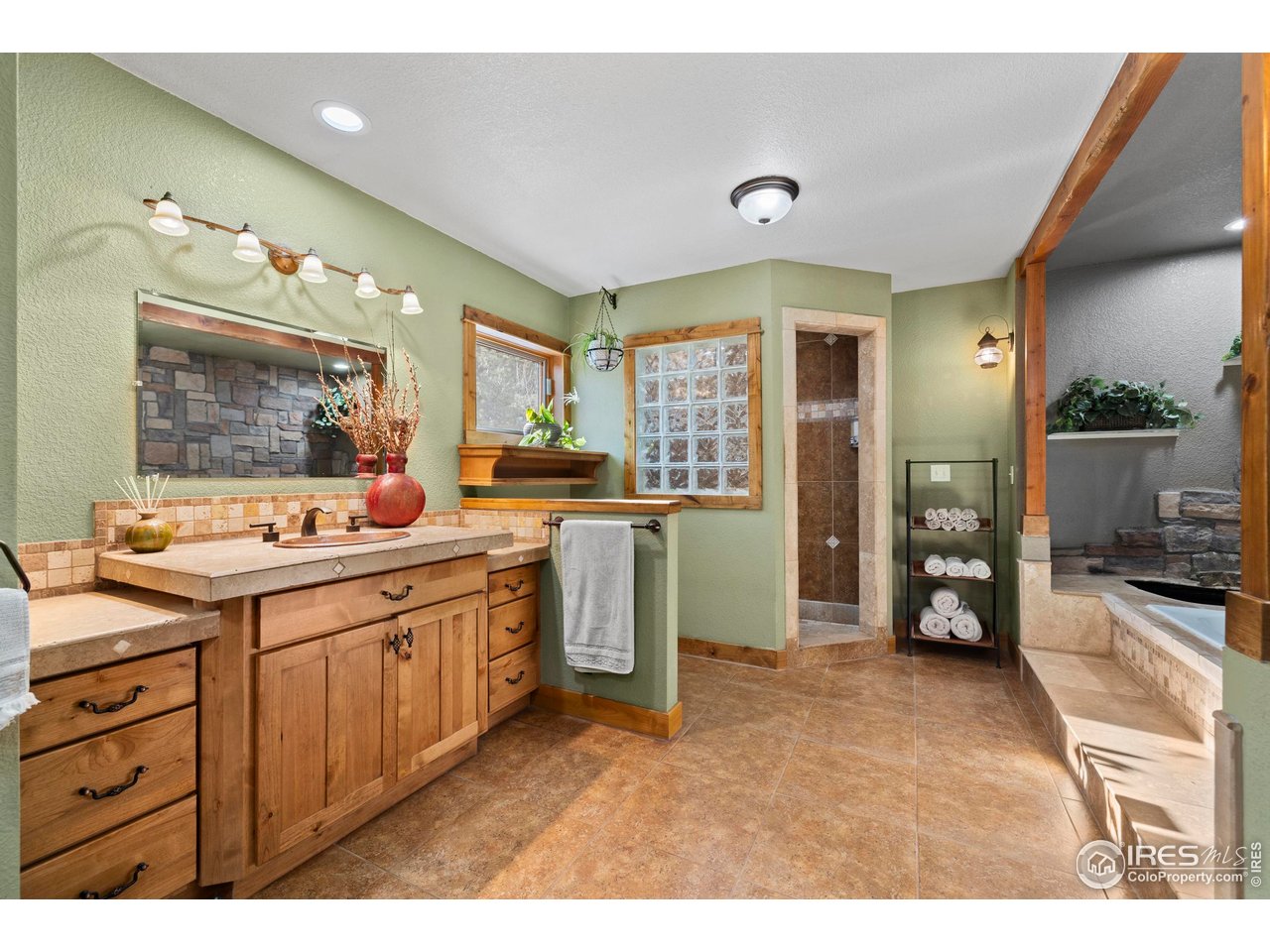 952 Skinner Gulch Road Loveland, CO 80537 - Photo 18 of 43 Spacious Primary Bathroom