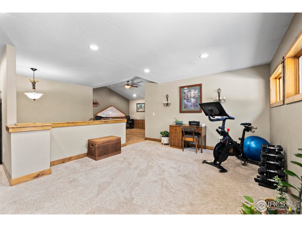 952 Skinner Gulch Road Loveland, CO 80537 - Photo 23 of 43 Upper Floor Loft (or Optional Bedroom 4)