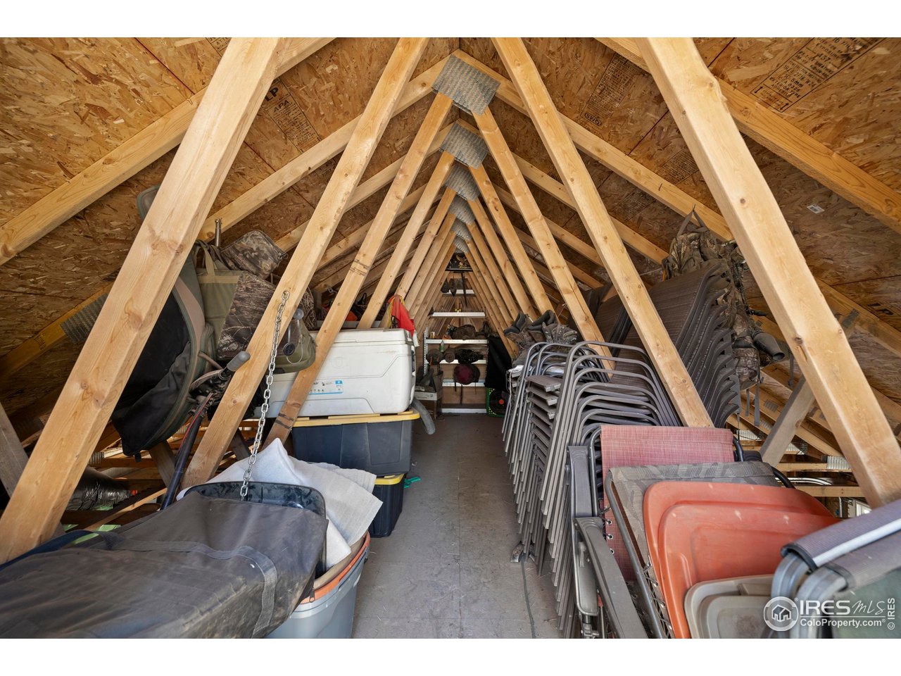952 Skinner Gulch Road Loveland, CO 80537 - Photo 40 of 43 No Need for a Basement with Attic Storage