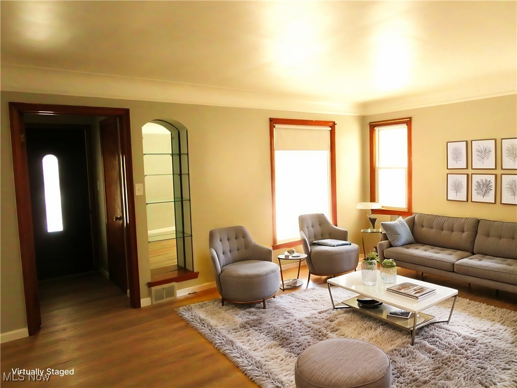 11911 Granger Road Cleveland, OH 44125 - Photo 3 of 44 Living room staged