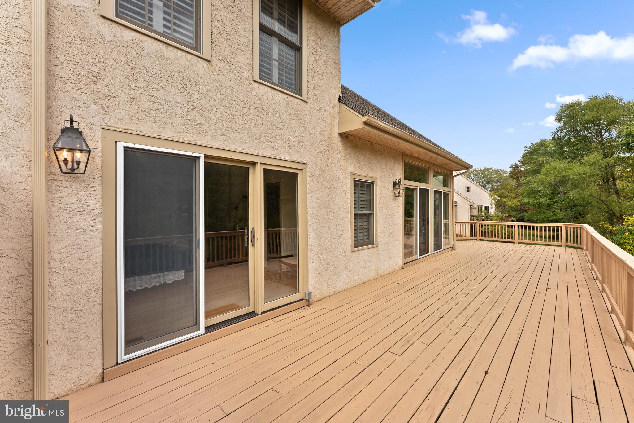 446 Waynesbrooke Road Berwyn, PA 19312 - Photo 32 of 34 Expansive deck. Primary walks out to deck