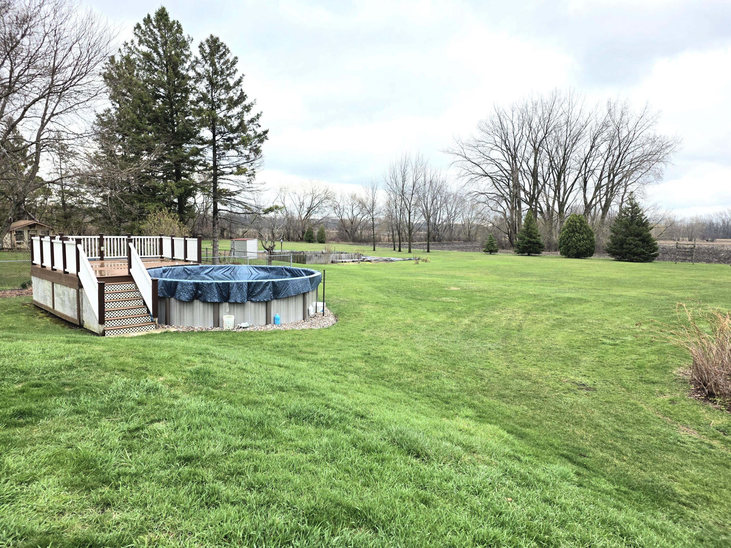 10741 Spring Street Mount Pleasant, WI 53177 - Photo 18 of 48 Pool Yard View