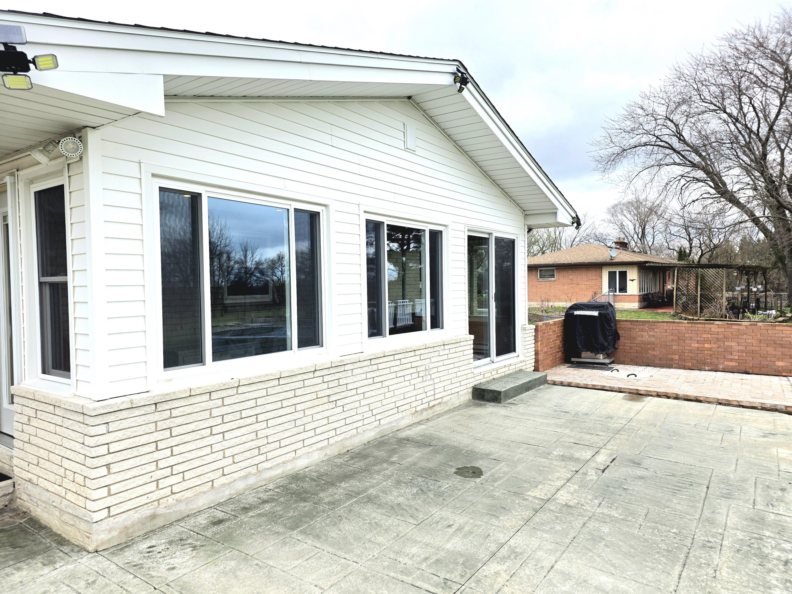 10741 Spring Street Mount Pleasant, WI 53177 - Photo 21 of 48 Stamped Concrete Patio