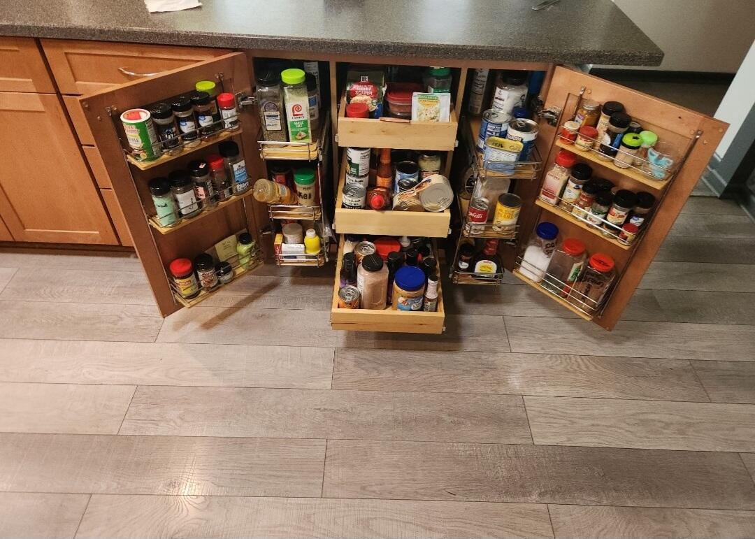 10741 Spring Street Mount Pleasant, WI 53177 - Photo 33 of 48 Pull Out Shelves