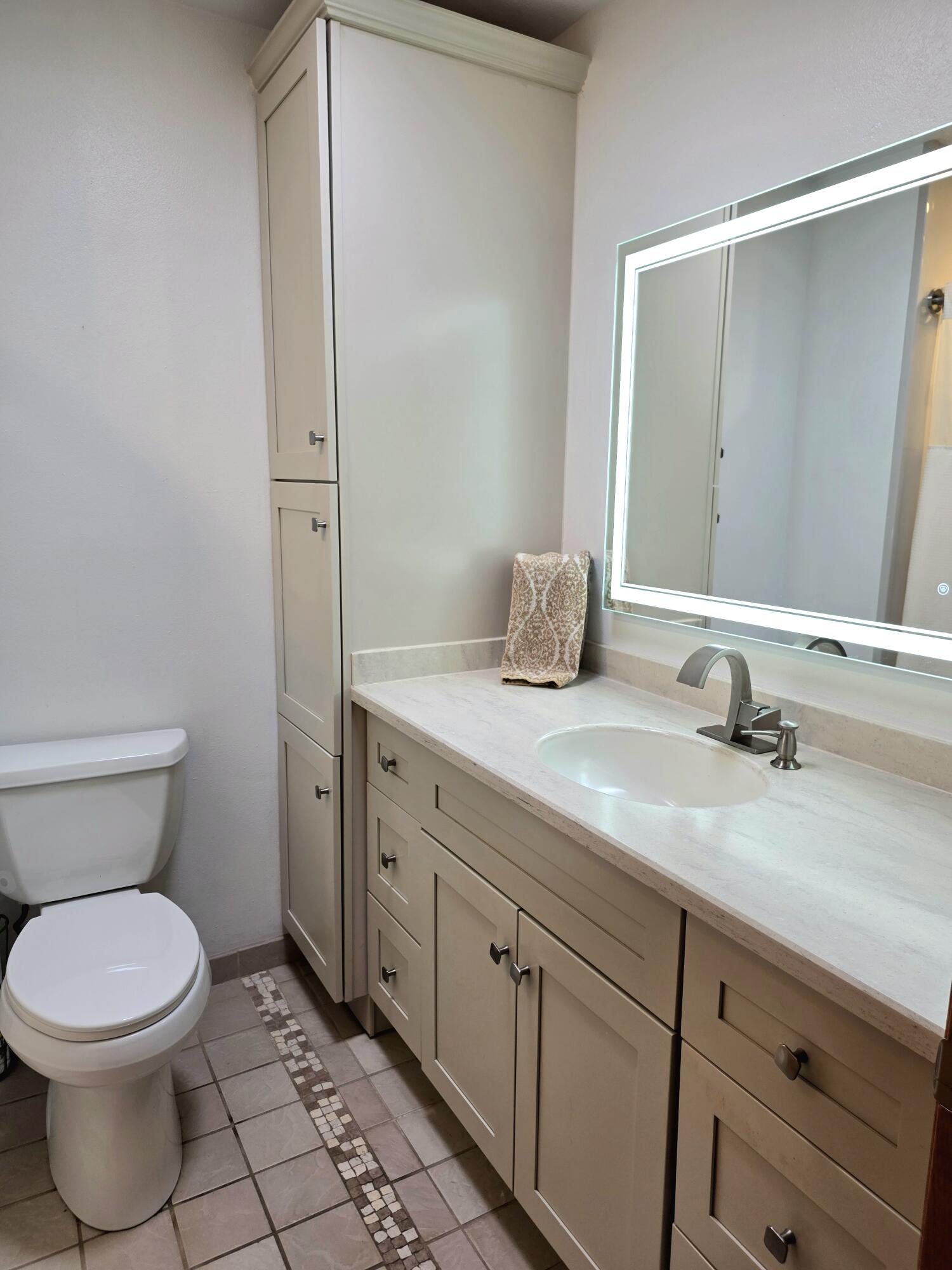 10741 Spring Street Mount Pleasant, WI 53177 - Photo 43 of 48 Full Bath With a lighted Mirror