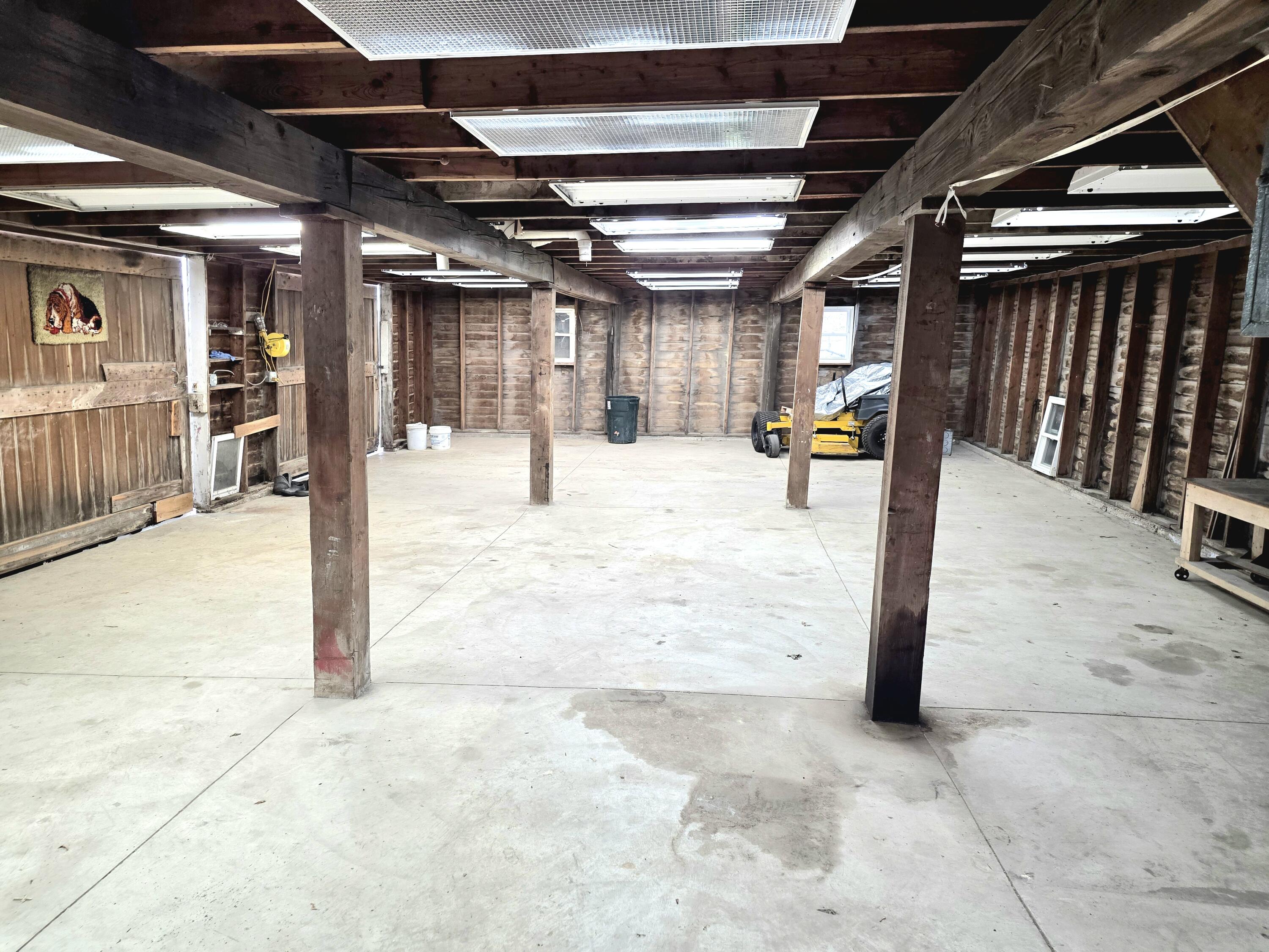 10741 Spring Street Mount Pleasant, WI 53177 - Photo 7 of 48 Pole Barn Lower Level