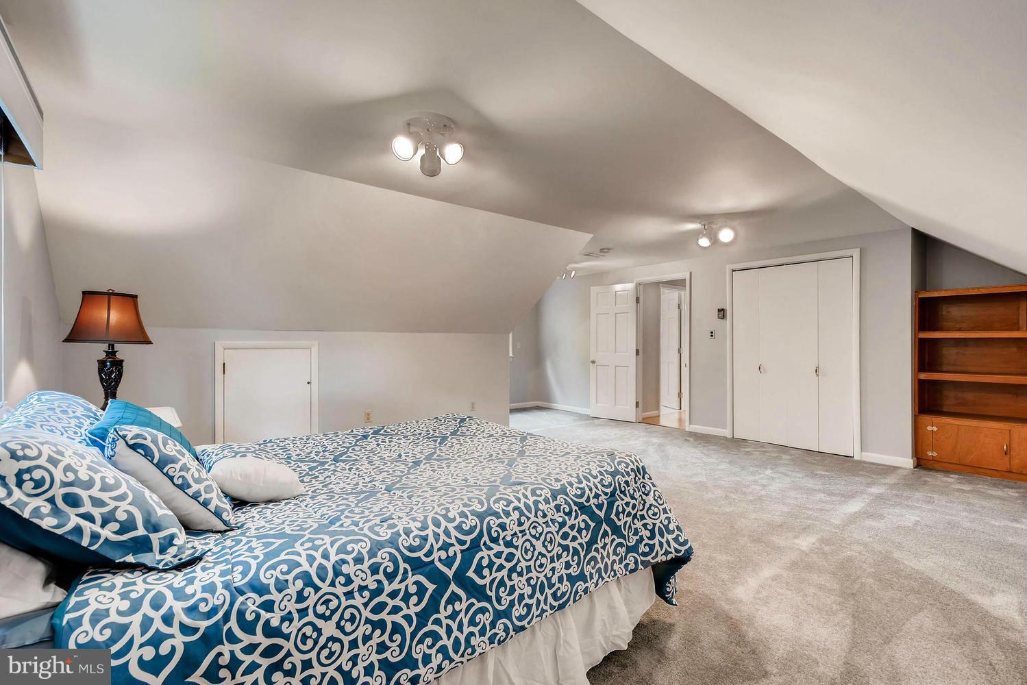 2705 Lawson Road Fallston, MD 21047 - Photo 22 of 30 a bedroom with a large bed and a window