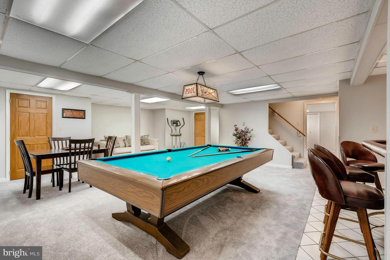 2705 Lawson Road Fallston, MD 21047 - Photo 25 of 30 a room with pool table and windows