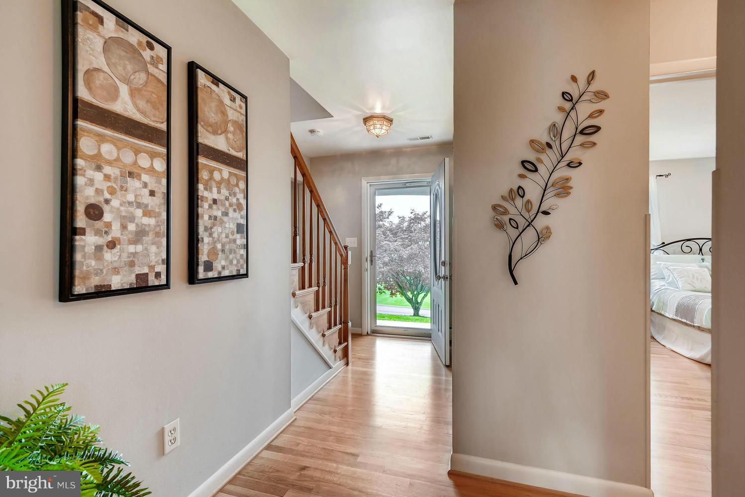 2705 Lawson Road Fallston, MD 21047 - Photo 4 of 30 a view of a hallway with wooden floor and entryway