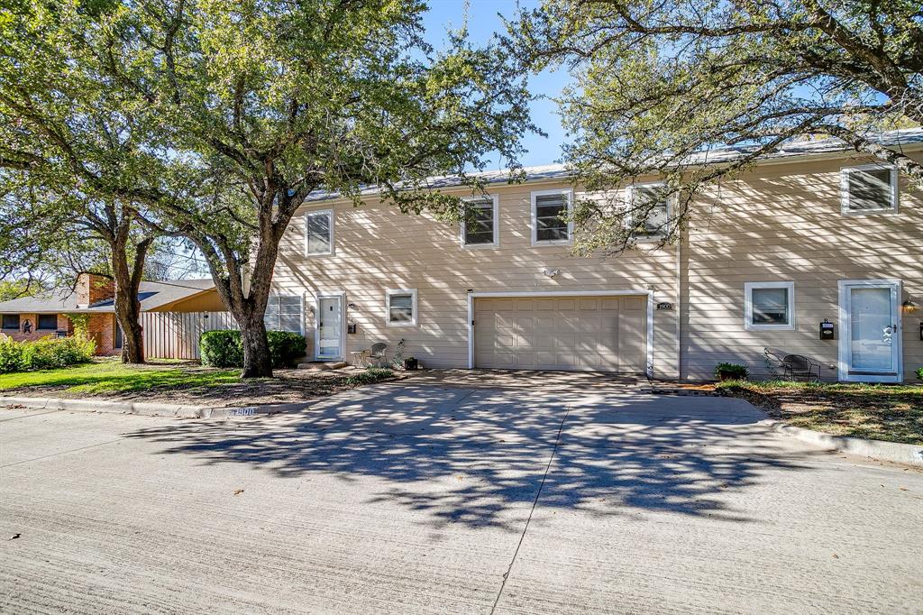 1900 Sutter Street, Unit C Fort Worth, TX 76107 - Photo 20 of 33 a view of a house with a yard