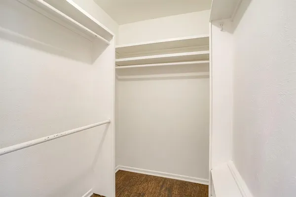 a view of closet