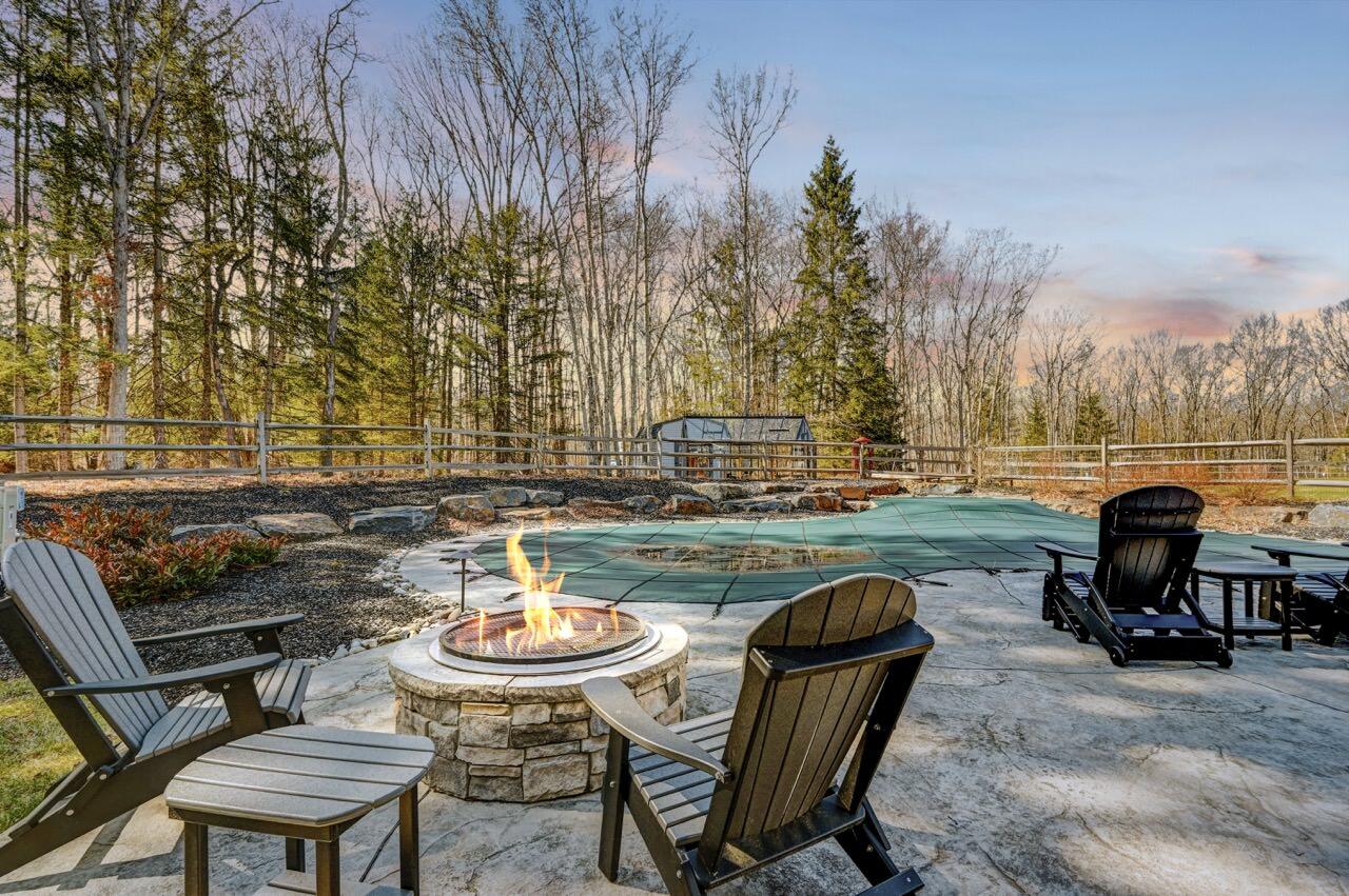 599 Behrens Road Jim Thorpe, PA 18229 - Photo 96 of 110 Back Yard Fire Pit