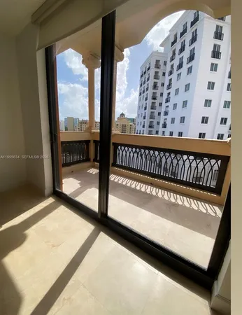 a view of a large window
