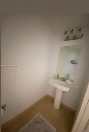 a bathroom with a sink