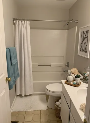 a view of a wooden deck