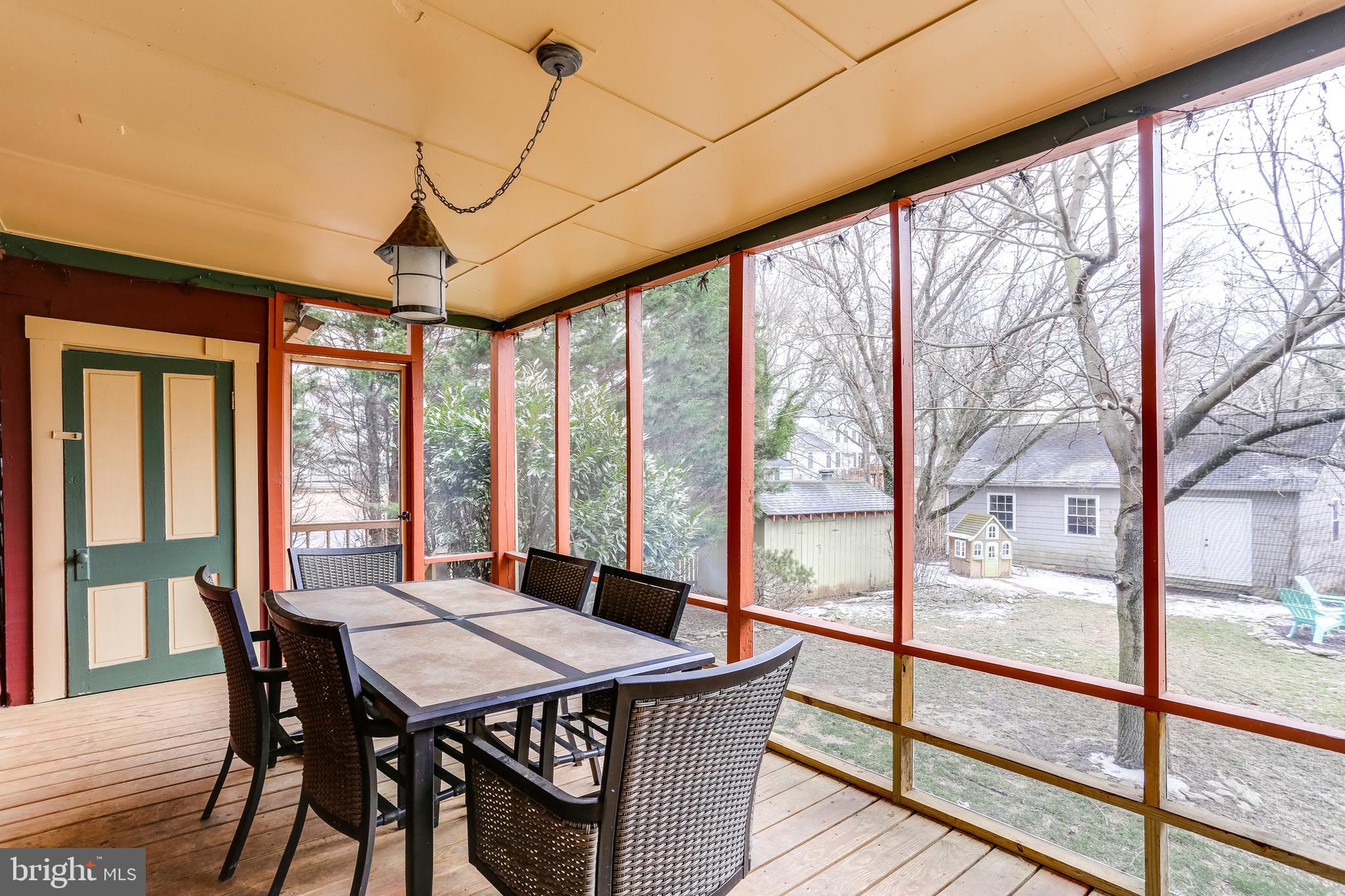 1911 Altavue Road Baltimore, MD 21228 - Photo 34 of 40 Rear Screened-In Porch