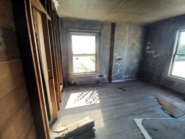 a view of outdoor space and window