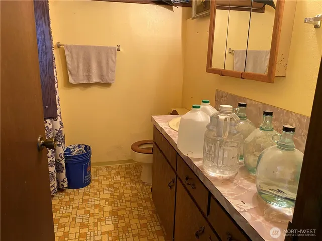 a view of a outdoor space with a patio