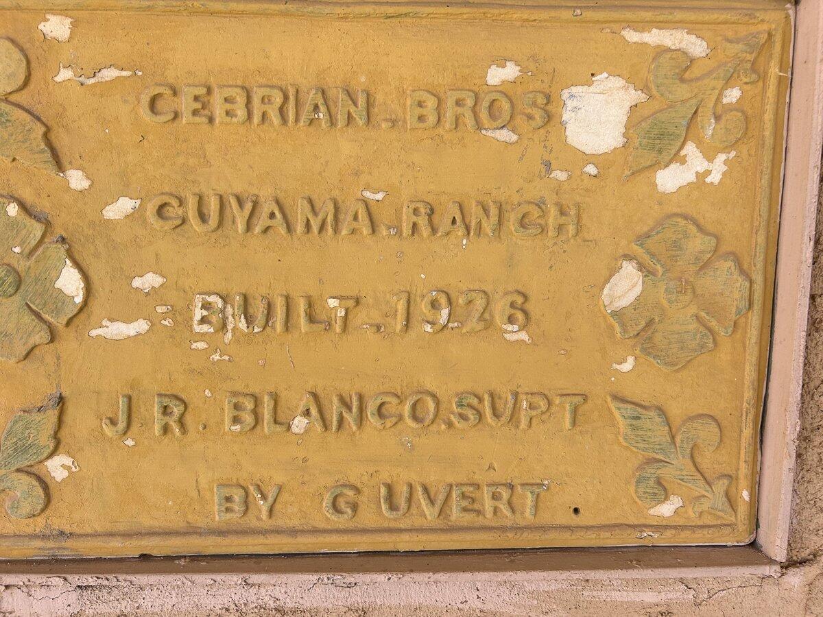 166 Russell Ranch Highway Cuyama, CA 93254 - Photo 15 of 28 a sign broad on the wall
