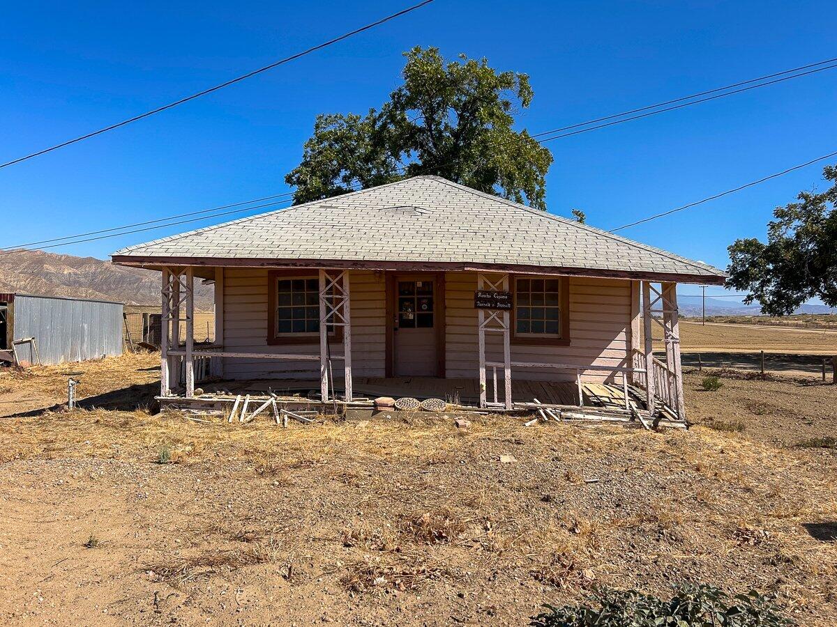 166 Russell Ranch Highway Cuyama, CA 93254 - Photo 20 of 28 a house with trees in the background