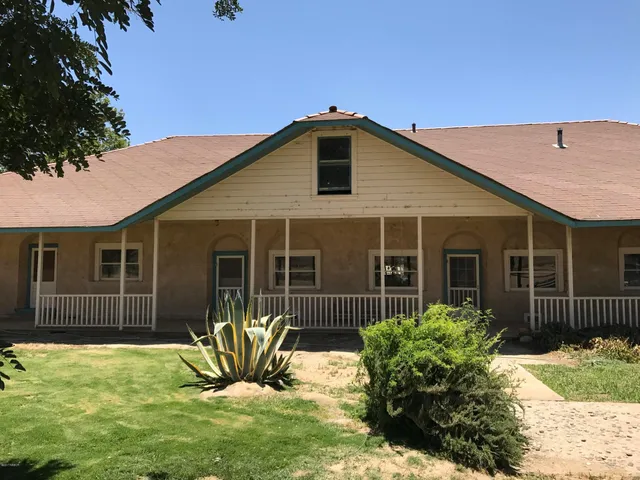 a view of a house with wooden floor