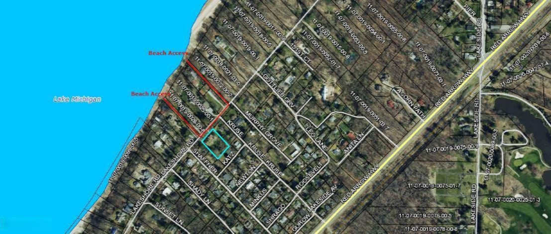15093 Lakeshore Road Lakeside, MI 49116 - Photo 30 of 31 dual beach access