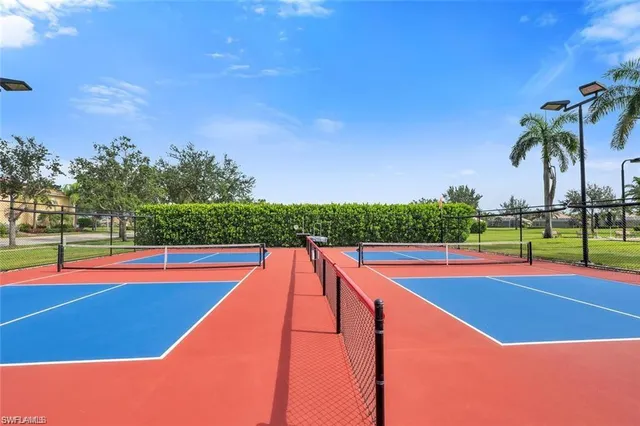 a view of an outdoor space pool patio and yard
